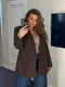 Жакет пиджак №1 (коричневый) 3010252