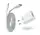 Cетевое зарядное устройство Remax RP-U14m-White