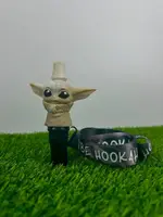 Колекційний мундштук 'Мудрий Майстер' від Vibe Hookah, натхненний Йода з 'Зоряних Війн