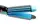 Багатофункціональна плойка прасочку для волосся 3 в 1 Geemy GM-2922 Blue 3806