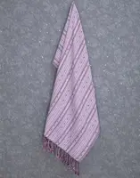 Полотенце банное Arya Pompon A107292-Purple 90х180 см лиловое