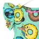 Детское платье кулир на лето Crazy Donuts