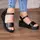 Женские босоножки Fashion Jabba 2945 40 размер 25 см Черный