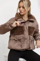 Куртка женская демисезонная цвет коричневый 131R3066