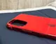 Силиконовый чехол для iPhone 11 Pro Max - Глянец с рамкой под металл, Красный