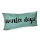 Подушка для дивана бархатная Winter days 50x24 см (52BP_22NG011)