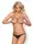 831-THC-1 стринги открытые черные Obsessive S/M