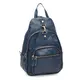 Женский кожаный рюкзак Borsa Leather K1162-blue