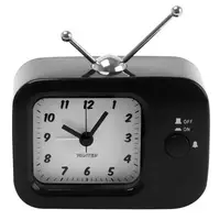 Будильник "Retro TV", черный