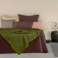 Покрывало вафельное 200х220 Avocado Greek Waffle