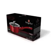Ківш з кришкою Burguny MetalliС Line на 1,2 л Berlinger Haus BH-1525-N