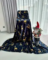Плед флисовый Dushka Home Merry Christmas 4 21006 200х230 см