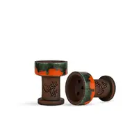 Чаша для кальяна Gusto Bowls Rook - Green orange