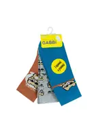 Носки детские демисезонные для мальчика с тормозками GABBI NSD-1003 размер 10-12 (комп.3 пары)(91004)