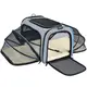 Сумка переноска для кошек и собак 78x47x29 см CosmoPet CP-05 (L) Grey-Blue