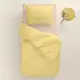 Подростковое постельное белье с простыней на резинке YELLOW CHECK