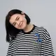 Футболка жіноча оверсайз з вишивкою  "Волошки" XXL-3XL