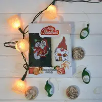Новорічні рушники кухонні Merry Christmas 100% бавовна 30х50см