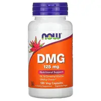Аминокислота NOW DMG 125 mg, 100 вегакапсул