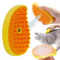 Портативний паровий гребінець для котів та собак Combing Wool JY-06 Yellow
