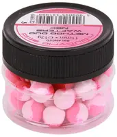 Boyles Carp Zoom Method Duo Wafters NBC 9mm Pink - White двухцветные методные маслянистые кислоты розово-белые