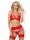 838-SEG-3 комплект красный Obsessive S/M