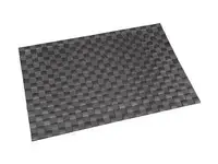 Коврик сервировочный черный Liso Renberg RB-9603-BK