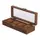 Шкатулка для часов 31×12×7,5 см, деревянная 4 отсека коричневая HP-5-13