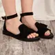 Женские босоножки Fashion Wally 2974 39 размер 25 см Черный
