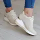 Сникеры женские Fashion Norton 3189 40 размер 25,5 см Бежевый