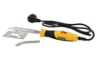 Паяльник электрический MASTERTOOL, 30-60 Вт, 220 V/50, Hz 400°С, регулируемый. Yellow and Black (44-0015)