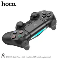 Ігровий контроллер HOCO Cool Play Multi-function PS4 wireless gamepad DGM01 |6 axis Gyroscope|