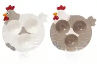 Подставка для 3 яиц керамическая Курочка Bona Di 834-741