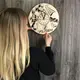 Бесшумные настенные часы из дерева круглые «Флэш»