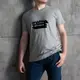 Футболка "I walk, I look, I see, I stop, I photograph" мужская, Серый, XXL, английский