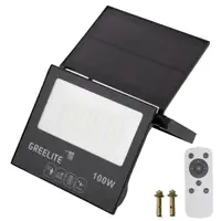 Прожектор уличный на солнечной батарее Greelite JX-100 100W с пультом (9022)
