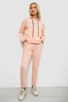 Спортивный костюм женский двухнитка, цвет персиковый, 214R1419-001