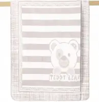 Плед дитячий 100х120 см Бавовна Teddy Bear Arya AR-TR1005423