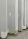 Готовая тюль (4х2,5м.) "Грек-сетка" с вышивкой. Цвет молочный с золотистим. Код 1470т 40-151