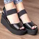 Женские сандалии Fashion Batista 3085 40 размер 25 см Черный