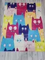 Cats renkli 140х190см. детские коврики. Belizza Турция.