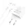 Адаптер сетевой BOROFONE Type-C to Type-C Cable Resource charger BA69A |1USB/1Type-C, 20W/3A, PD/QC|