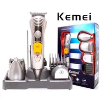 Машинка для стрижки волос и бороды KEMEI