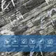 Самоклеющаяся декоративная 3D панель под черный кирпич граффити 700x770x6мм (027) SW-00000077