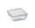 Форма для запекания с крышкой квадратная Pyrex Сook and Freez 219P001 20х20 см 2 л