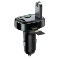Адаптер автомобильный Baseus T Shaped Car Bluetooth MP3 Player S-09A (Standard Edition) |3.4A|