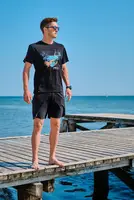 Чоловіча футболка Trec Nutrition Endurance Tri Swim 129 Black L