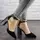 Туфли женские на каблуке Fashion Kenzi 1651 37 размер 24 см Черный