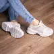 Кроссовки женские Fashion Alex 2977 40 размер 25,5 см Бежевый