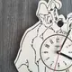 Детские деревянные часы на стену «Леди и Бродяга»